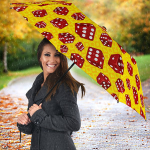 Dice Pattern Print Design 04 Umbrella