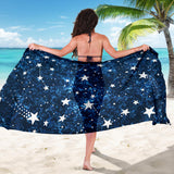 Night Sky Star Pattern Sarong