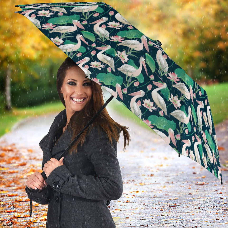 Pelican Pattern Print Design 03 Umbrella