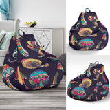 Colorful Mushroom Pattern Bean Bag Cover