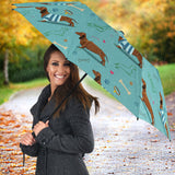 Dachshund Decorative Background Umbrella