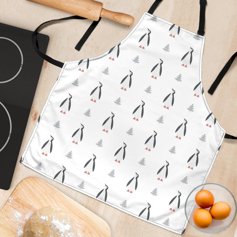 Penguin Pattern Adjustable Apron