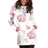 Garlic Pattern Women'S Hoodie Dress