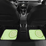 Cucumber Pattern Front And Back Car Mats