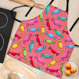 Colorful Wrapped Candy Pattern Adjustable Apron
