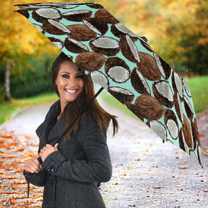 Coconut Pattern Print Design 03 Umbrella