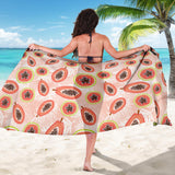 Papaya Leaves Pattern Sarong