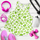 Lime design pattern Women Racerback Tank Top
