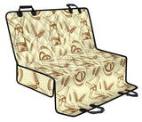 Windmill Wheat Pattern Dog Car Seat Covers