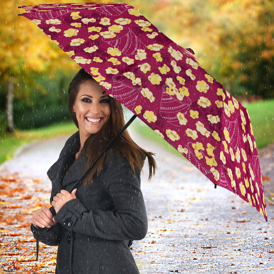 Popcorn Pattern Print Design 02 Umbrella