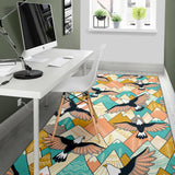Eagle Pattern Print Design 02 Area Rug