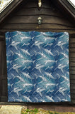 Shark Hand Drawn Premium Quilt