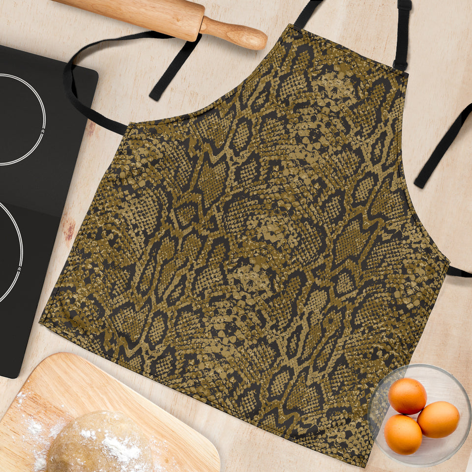 Snake Skin Pattern Adjustable Apron