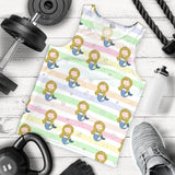 Cute hand drawn mermaid Men Tank Top