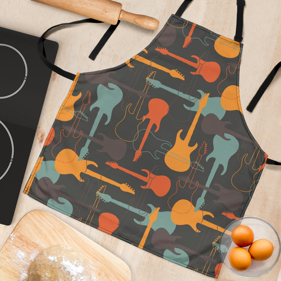 Electric Guitars Pattern Adjustable Apron