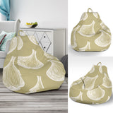Garlic Design Pattern Bean Bag Cover