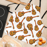Paint Guitar Pattern Adjustable Apron