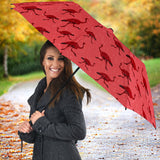 Ostrich Pattern Print Design 03 Umbrella