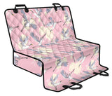 Japanese Crane Rose Pattern Dog Car Seat Covers
