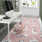 Cute Zebra Pattern Area Rug