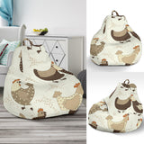 Cute Rooster Chicken Cock Bean Bag Cover