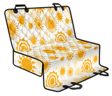 Sun Design Pattern Dog Car Seat Covers