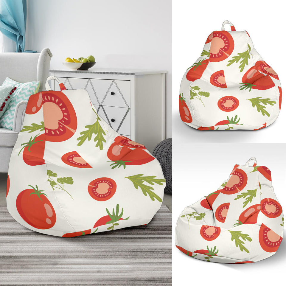 Tomato Pattern Bean Bag Cover