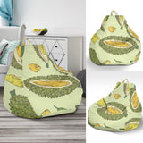 Durian Leaves Pattern Background Bean Bag Cover