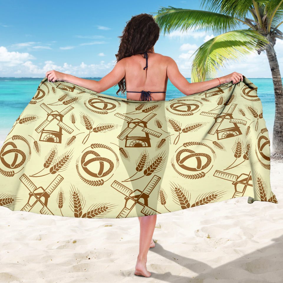 Windmill Wheat Pattern Sarong