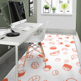 Sushi Pattern Area Rug