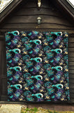 Dragon Sea Wave Pattern Premium Quilt