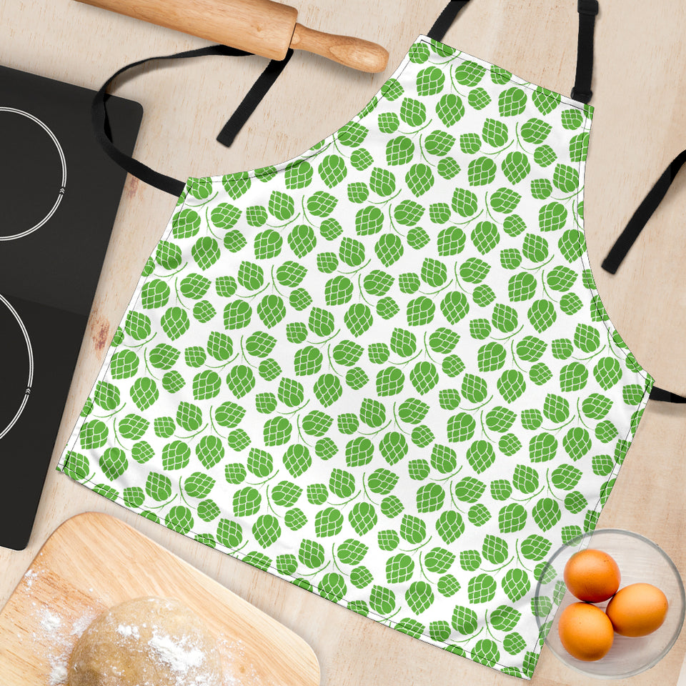 Hop Pattern Background Adjustable Apron