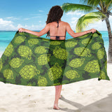 Hop Pattern Hop Cone Background Sarong