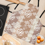 Beautiful Hexagon Japanese  Pattern Adjustable Apron