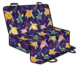 Colorful Sea Turtle Pattern Dog Car Seat Covers