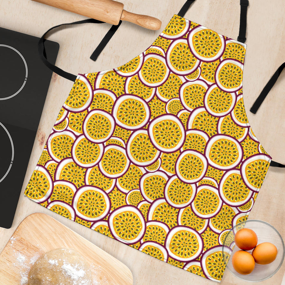 Passion Fruits Slice Pattern Adjustable Apron