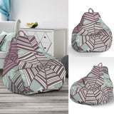 Spider Web Cobweb Design Color Pattern Bean Bag Cover