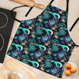 Dragon Sea Wave Pattern Adjustable Apron