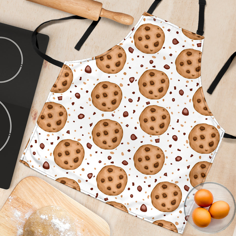 Chocolate Chip Cookie Pattern Adjustable Apron