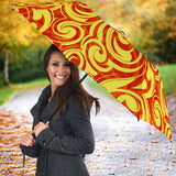 Fire Flame Design Pattern Umbrella