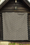 Coffee Bean Abstract Modern Pattern Premium Quilt