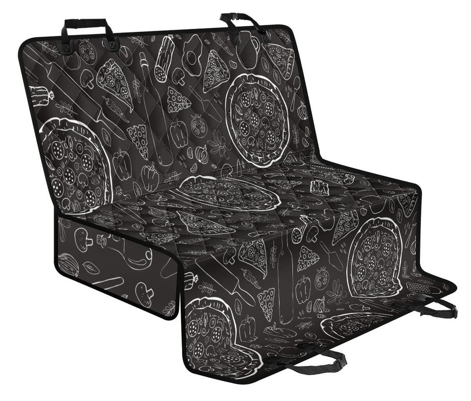 Pizza Pattern  Dog Car Seat Covers