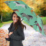 Colorful Horses Pattern Umbrella