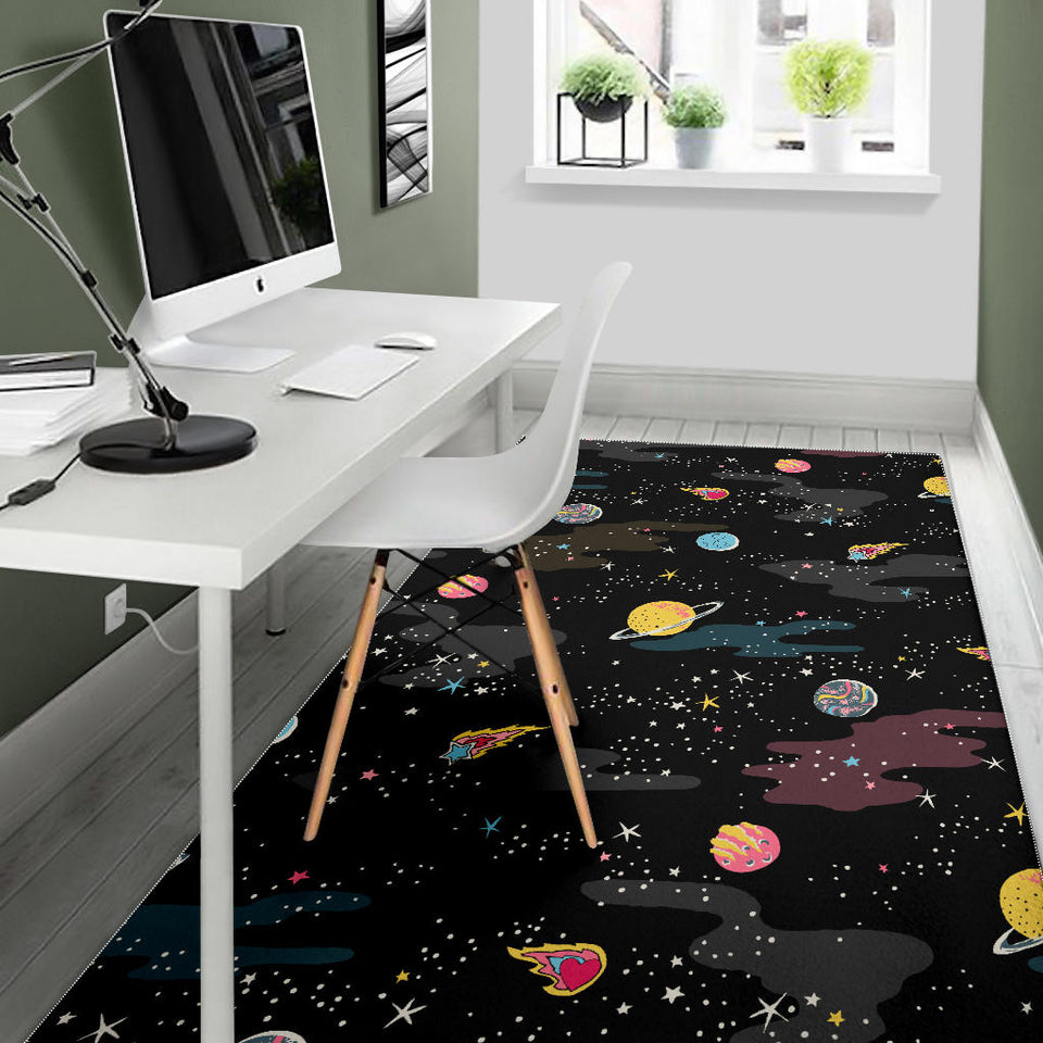 Space Pattern Area Rug