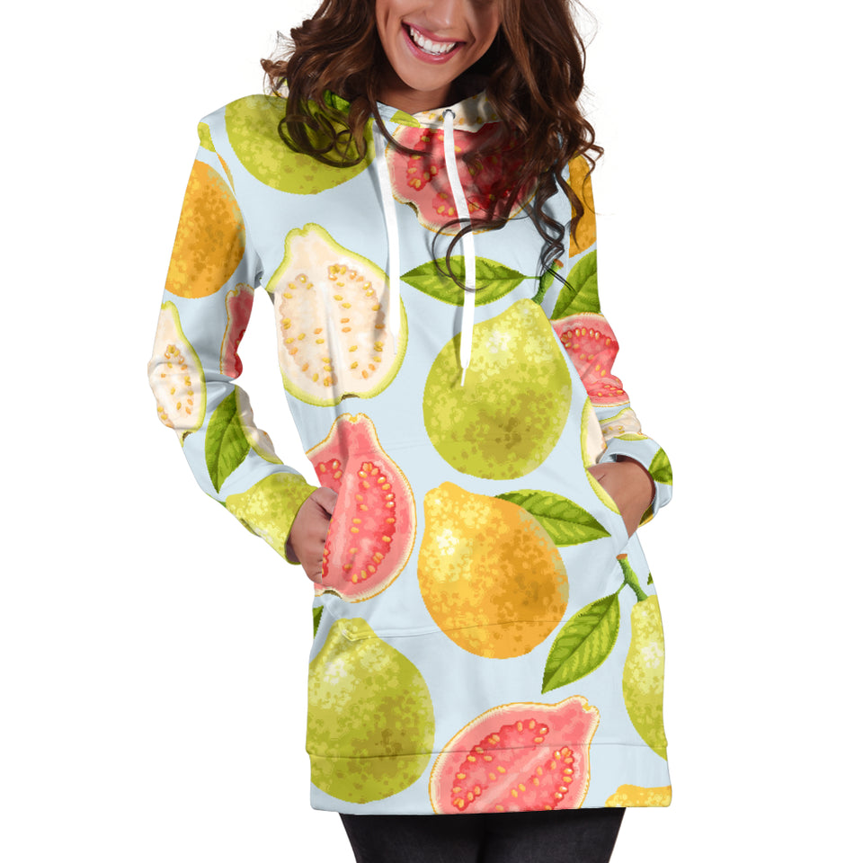 Guava Design Pattern Women'S Hoodie Dress
