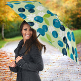 Blueberry Flower Pattern Umbrella