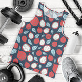 dragon fruits dark blue background Men Tank Top