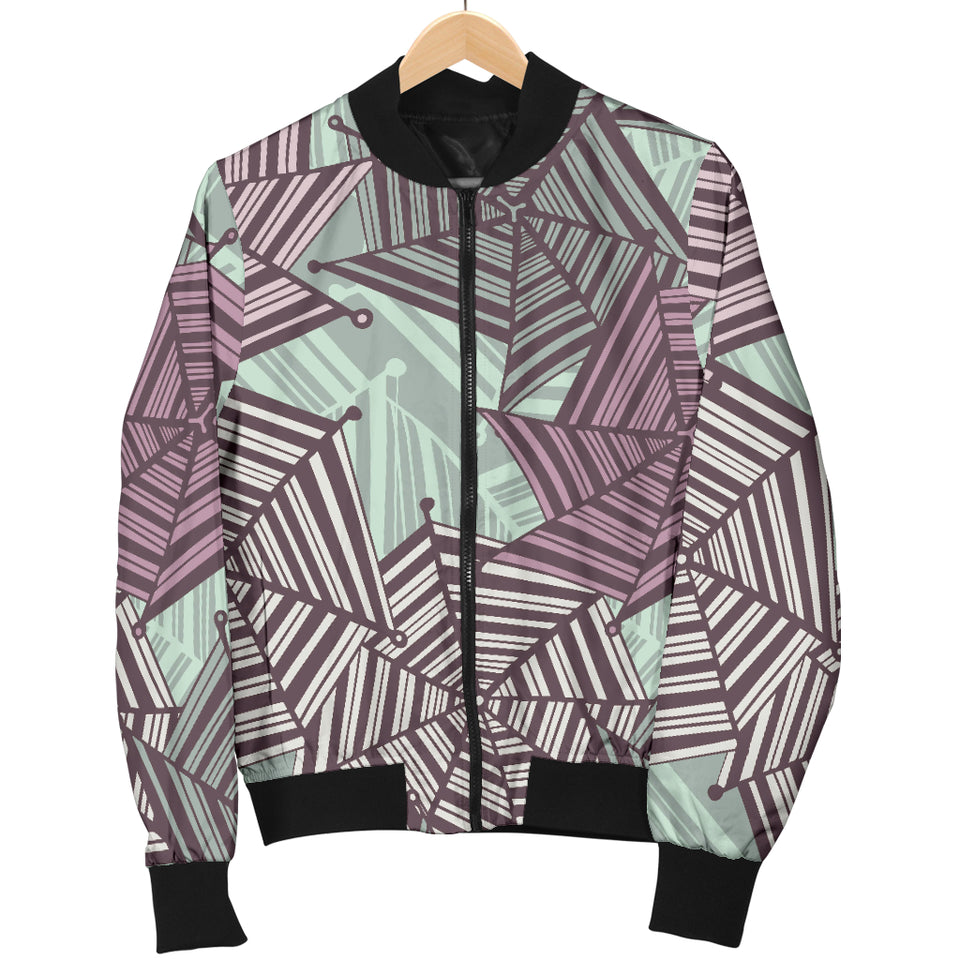 Spider Web Cobweb Design Color Pattern Women'S Bomber Jacket