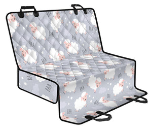 Sweet Dreams Sheep Pattern Dog Car Seat Covers