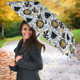 Lion Pattern Print Design 05 Umbrella